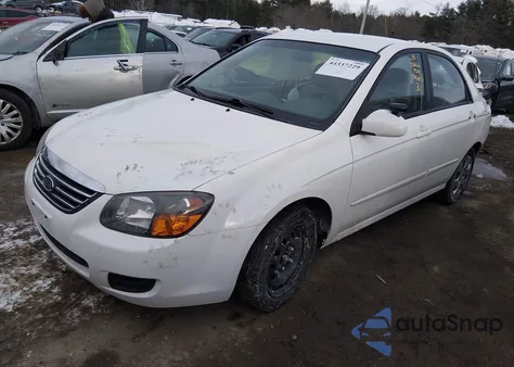 2009 Kia Spectra Ex from USA, damaged, VIN KNAFE222795661012